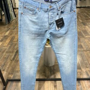 White Blue jeans for men